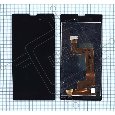 Дисплей для Sony Xperia T3 черный