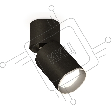 Светильник Ambrella Light XM6313031 SBK/BK/MCH черный песок/черный/хром матовый MR16 GU5.3 (A2221, C6313, N6104)