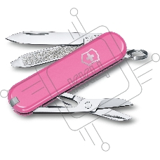Нож перочинный Victorinox Classic Cherry Blossom (0.6223.51G) 58мм 7 функций карт.коробка