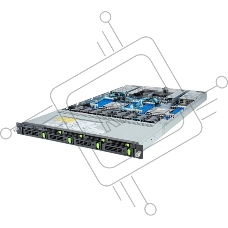 Серверная платформа GIGABYTE 1U R183-Z91-AAD1
