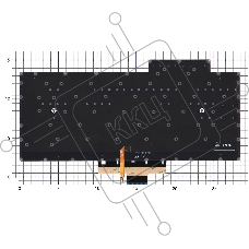 Клавиатура для ноутбука Asus ROG Zephyrus G14 GA401 серебристая c подсветкой маленький энтер