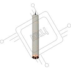 Светильник Ambrella Light XP6314040 SGR/SBK/PPG серый песок/черный песок/золото розовое полированное MR16 GU5.3