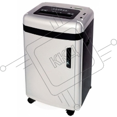 Шредер Office Kit S230 2x15 (секр.P-5)/фрагменты/17лист./35лтр./скрепки/скобы/пл.карты/CD