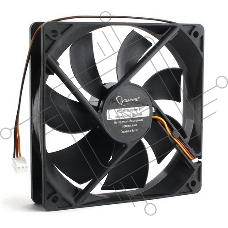Вентилятор Gembird D12025HM-3 черный 120мм 2000rpm 30db 3-pin