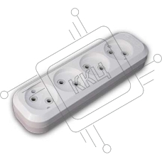 MAKEL MGP141 Колодка удлинителя 4 гнезда без заземления