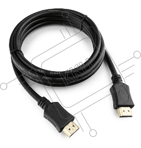 Кабель HDMI Cablexpert CC-HDMI4L-6, 19M/19M, v2.0, серия Light, позол.разъемы, экран, 1.8м, черный, пакет