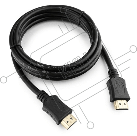 Кабель HDMI Cablexpert CC-HDMI4L-6, 19M/19M, v2.0, серия Light, позол.разъемы, экран, 1.8м, черный, пакет