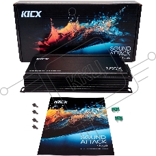 Усилитель автомобильный Kicx SA 4.90 четырехканальный Усилитель автомобильный Kicx SA 4.90 четырехканальный