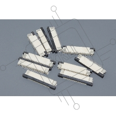 Разъем FPC Half Coverage Bottom Contact 0.8K-BX-16PWB 16 pin высота 2мм шаг 0,8мм 10 шт