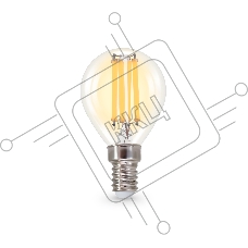 Лампа светодиодная 451533 Filament LED P45 15W E14 2700K 220-240V
