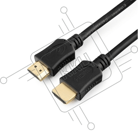 Кабель HDMI Cablexpert CC-HDMI4L-6, 19M/19M, v2.0, серия Light, позол.разъемы, экран, 1.8м, черный, пакет