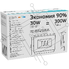 Прожектор светодиодный Elementary 30W 2695lm 4000К 200-240V IP65 черный LED