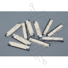 Разъем FPC Half Coverage Bottom Contact 0.8K-BX-20PWB 20 pin высота 2мм шаг 0,8мм 10 шт