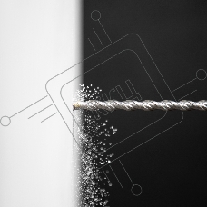 Бур по бетону, двойная спираль, Cobalt W-tip, 10x310 мм, SDS PLUS Denzel