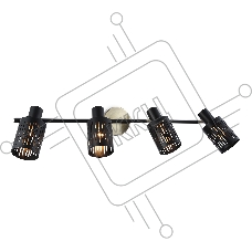 Светильник Ambrella light TR8670/4 BK/SB чёрный/бронза E14/4 max 60W 760*100*190