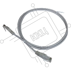 Патч-корд LANMASTER TWT2-45-45-5.0-GY вилка RJ-45-вилка RJ-45 cat.5е 5м серый ПВХ (уп.:1шт)