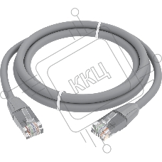Патч-корд GCR прямой 7.5m LSZH UTP кат.6, серый, 24 AWG, литой без фиксатора, ethernet high speed, RJ45, T568B, GCR-52753 Патч-корд GCR прямой 7.5m LSZH UTP кат.6, серый, 24 AWG, литой без фиксатора, ethernet high speed, RJ45, T568B, GCR-52753