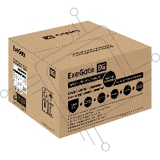Стабилизатор напряжения ExeGate Expert Turbo AST-8000 (8000ВА, вход 80-260В, цветной дисплей, выход 220В±8%, КПД 98%, 5 уровней защиты, задержка, усиленный метал. корпус, 2*Schuko+клем.колодка, RTL)