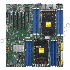 Материнская плата Supermicro X13DEI, LGA4677, Intel C741, 16xDDR5, 10xSATA, 2xM.2 PCIe 4.0 x2, 4xPCIe 5.0 x16, 2xPCIe 5.0 x8, 1xD-Sub, 2x 1Gb LAN, 4xUSB 3.0, 1xUSB 2.0, 1xCOM, E-ATX