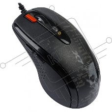 Мышь проводная A4Tech F5 черный, 3000 dpi, USB, кнопки - 7