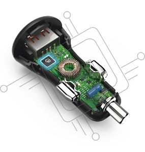 Комплект зар./устр. Hama H-183231 3A QC универсальное кабель USB Type C черный (00183231)