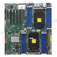 Материнская плата Supermicro X13DEI bundle, LGA4677, Intel C741, 16xDDR5, 10xSATA, 2xM.2 PCIe 4.0 x2, 4xPCIe 5.0 x16, 2xPCIe 5.0 x8, 1xD-Sub, 2x 1Gb LAN, 4xUSB 3.0, 1xUSB 2.0, 1xCOM, E-ATX