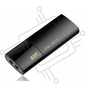 Флеш Диск Silicon Power 8Gb Blaze B05 USB3.0 черный