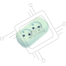 MAKEL MGP101 Колодка удлинителя 2 гнезда без заземления