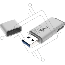 Флеш диск Netac U185 8Gb <NT03U185N-008G-20WH>, USB2.0, с колпачком, пластиковая белая