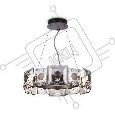 Светильник Ambrella light LH31024 GR/SM серый/дымчатый 56W 3000K D570*150