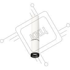 Светильник Ambrella Light XP6322010 SWH/PBK белый песок/черный полированный MR16 GU5.3 (A2301, C6355, A2061, C6322, N6131)