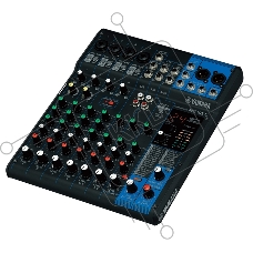 Пульт Yamaha [MG10XU] 10-канальный микшерный пульт: макс. 4 микрофонных / 10 линейных входов (4 моно + 3 стерео) / 1 стереошина / 1 шина AUX, Микрофонные предусилители D-PRE, Фантомное питание +48 В, эффекты: SPX с 24 программами, Интерфейс USB Audio