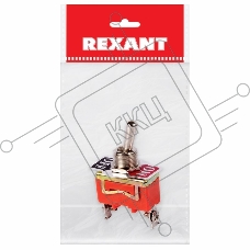 Тумблер 250V 15А (2c) ON-OFF однополюсный  (KN-101)  REXANT Индивидуальная упаковка 1 шт