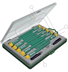 Наборы отверток Набор KRAFTOOL Отвертки для ремонта мобильных телефонов, 12 предметов 25616-H12