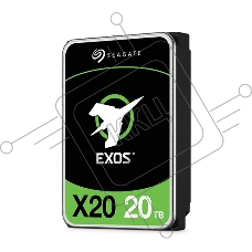 Жесткий диск Seagate HDD Server Exos X20 HDD 512E/4KN ( 3.5'/ 20TB/ SATA 6Gb/s / 7200rpm)