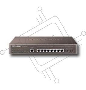 Сетевое оборудование TP-Link SMB TL-SG3210 Коммутатор JetStream 8-Port Gigabit L2 Lite Managed Switch with 2 SFP Slots