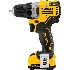 Дрель-шуруповерт DeWalt DCD701D2, 12 В, 1.5 Ач, аккумуляторная
