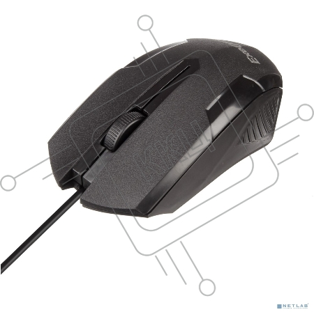 Мышь Exegate SH-9025L2 <black, optical, 3btn/scroll, 1000dpi, USB, шнур 2,2м>, Color box
