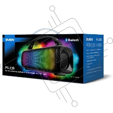 Портативная колонка Sven PS-235 черный 12W 2.0 BT 3600mAh (SV-022075)