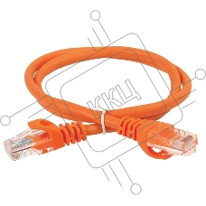 Коммутационный шнур кат. 6 UTP PVC 1м оранжевый | PC07-C6U-1M | ITK