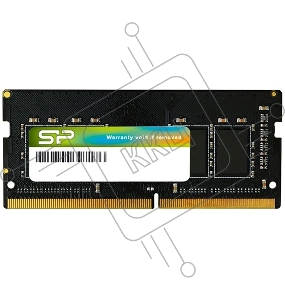 Модуль памяти Silicon Power SO-DIMM DDR4 4GB 2666МГц  CL19  512Mx16 SR