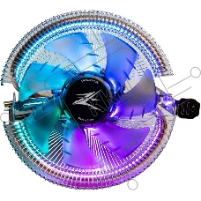 Кулер Zalman CNPS7600 RGB для процессора, Socket 775, 115x/1200, 1700, AM3, AM4, 1x92 мм, 800-2000 об/мин, TDP 95 Вт, разноцветная подсветка