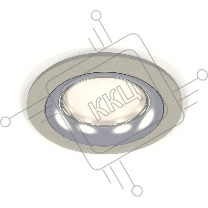 Комплект встраиваемого светильника Ambrella light XC7623003 SGR/PSL серый песок/серебро полированное MR16 GU5.3 (C7623, N7012)