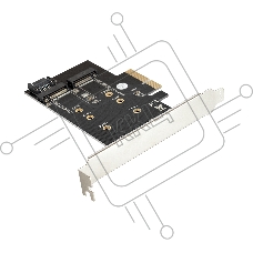 Переходник ExeGate EXE-509 M.2 B key + M.2 M Key -> PCI-Ex4/SATA