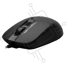 Мышь проводная A4Tech Fstyler FM12S черный, 1200 dpi, USB Type-A, кнопки - 3