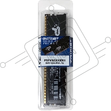 Оперативная память Patriot Signature Premium, DDR4, 32GB (1x32 GB), 3200 MHz, CL22, радиатор, чёрный