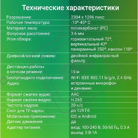 Камера видеонаблюдения IP Digma DiVision 301 3.6-3.6мм цв. корп.:белый (DV301)