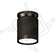 Светильник Ambrella Light XS8142020 SBK/PBK черный песок/черный полированный GX53 (N8902, C8142, N8113)