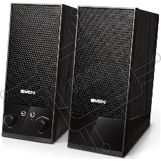 Акустическая система Sven SPS-604 2.0 черный 4Вт