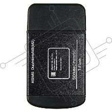 Устройство чтения карт памяти USB2.0 Buro BU-CR-3103 черный